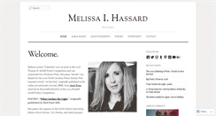 Desktop Screenshot of melissahassard.com